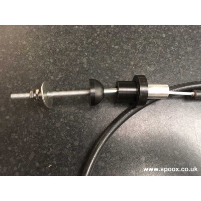 Spoox Motorsport Citroen Saxo MK2 BE4R Heavy Duty Gearbox Clutch Cable - RHD