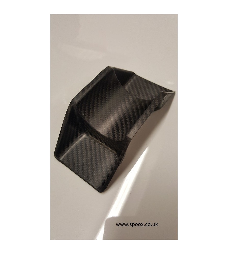 Carbon Fibre Remote Reservoir Canister Holder 2.00" Dia Spoox