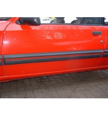 Genuine OE Peugeot 205 GTI O/S Door Bodykit Trim Red Insert - 9351.63