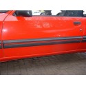 Genuine OE Peugeot 205 GTI O/S Door Bodykit Trim Red Insert - 9351.63