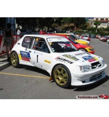 Peugeot 205 3dr Lexan Nearside Front Window - No Slider