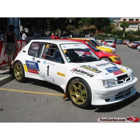 Peugeot 205 3dr Lexan Offside Front Window - No Slider