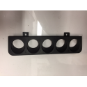 Genuine OE Peugeot 205 GTI PH2 5 Button Dashboard Switch Surround (BLACK)