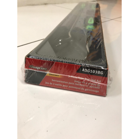 Brand New Snap On 3 Piece Trim Pad Tool Set - ASG103BG - GREEN