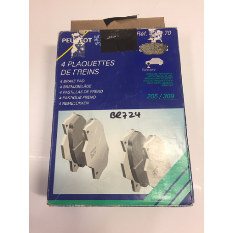 Genuine OE Peugeot 205 1.9 GTI Front Brake Pads (Girling) - 4250.70 / 4253.10