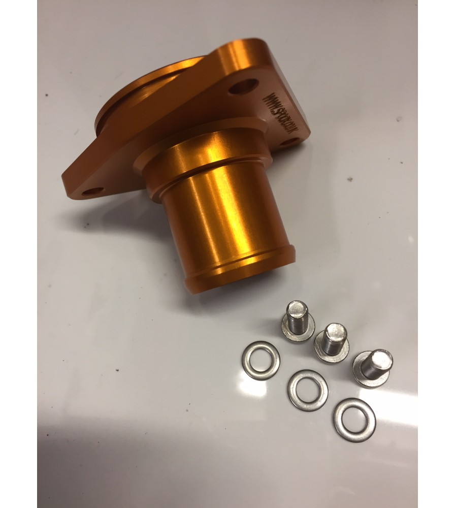 Peugeot 106 GTI Billet Alloy Thermostat Housing (Burnt Orange) Spoox