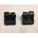 Genuine OE Peugeot 205 PH2 Parcel Shelf Hinge Brackets (PAIR)  - 8796.56 & 8796.55