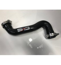 Peugeot 106 GTi / Saxo VTS Silicone Top Radiator Hose - No Oil Cooler (BLACK) - With Clips