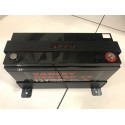 Spoox Motorsport Varley Red Top 30 Alloy Battery Tray (Black) 