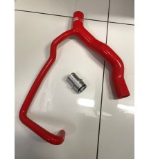 Peugeot 306 Gti-6 / Rallye Top Radiator Hose - With Oil Cooler Inc. Adapter (Red)