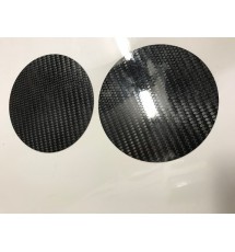 Citroen Saxo Carbon Fibre Fuel Pump Covers (pair)