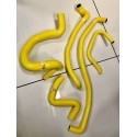 S.R.D Peugeot 205 / 309 Gti Full Silicone Oil Breather / Filler Hose Kit - Yellow