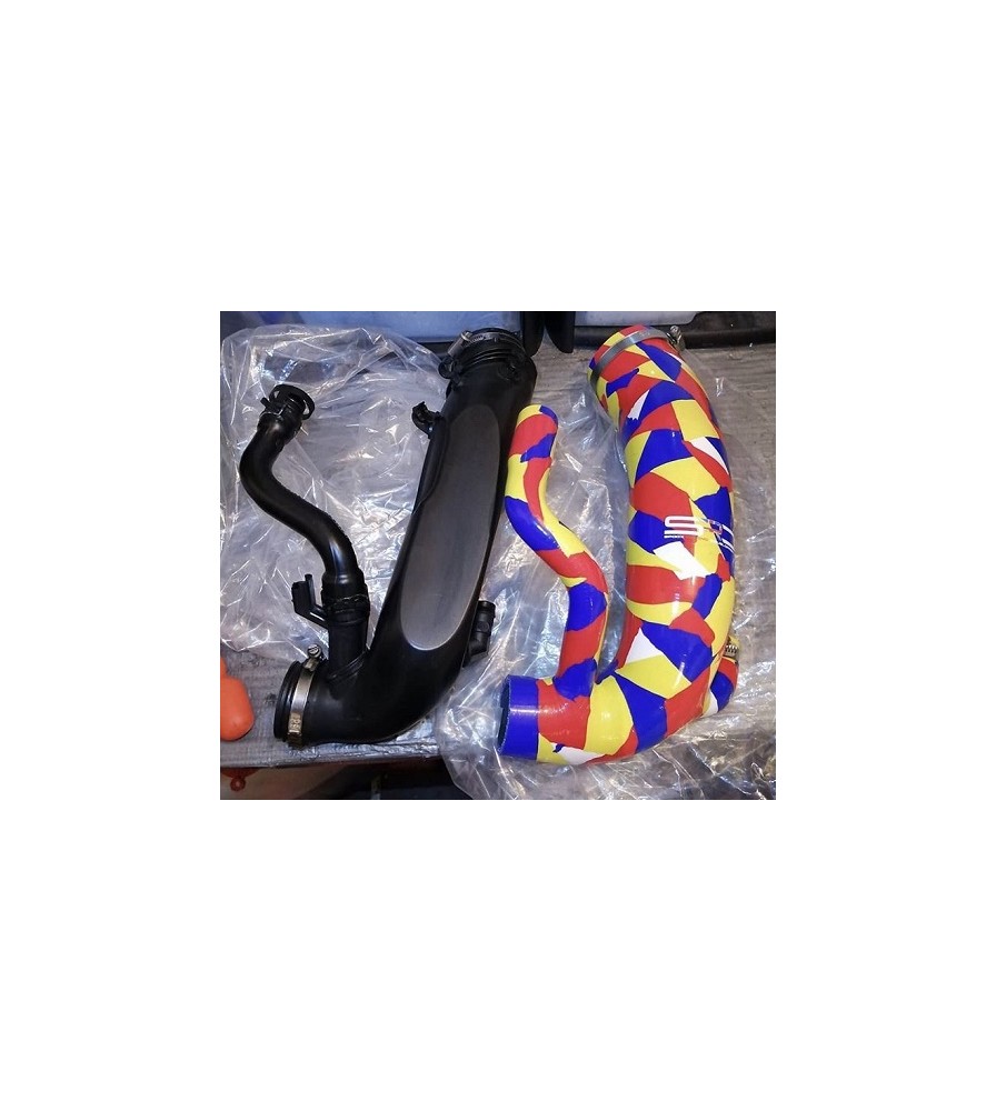 Peugeot 208 GTI EP5 Silicone Air Intake / Inlet Hose Yellow Spoox