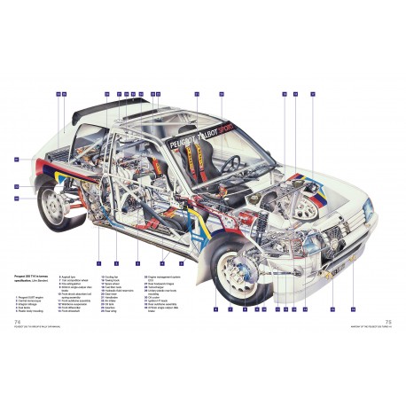 Haynes Peugeot 205 T16 Group B Rally Car Manual