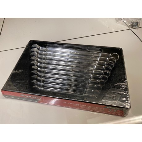 OEXLM710B 10 pc 12-Point Metric Flank Drive® Long Combination Wrench Set (10-19 mm)