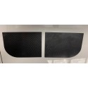 Peugeot 106 Carbon Fibre Front Door Speaker Blanks