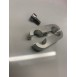 S.R.D 12mm Billet Hose Separator - Clear Anodised