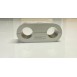 S.R.D 12mm Billet Hose Separator - Clear Anodised