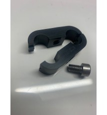 S.R.D 12mm Billet Hose Separator - Black Anodised