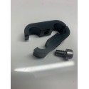 S.R.D 12mm Billet Hose Separator - Black Anodised