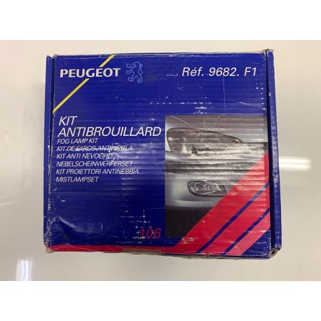Genuine OE Peugeot 106 S2 Fog Lamp Accessory Kit - 9682.1F