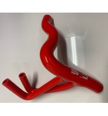 Peugeot 205 GTI Silicone Top Radiator Hose with oil cooler - RED