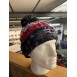 S.R.D Chunky Beanie Pom Pom Hat 2021 with Black Logo - Multi coloured