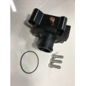 Spoox Ford Zetec Black & Silver & Mk1 Focus RS Billet Thermostatic Housing (BLACK)