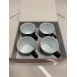 Brand New Snap On 4 Piece Steel Enamel Mug Set - SSX22P2UK