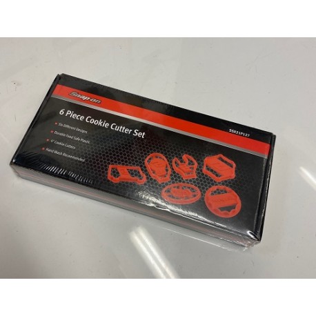 Brand New Snap On 6 Piece Cookie Cutter Set - SSX21P127