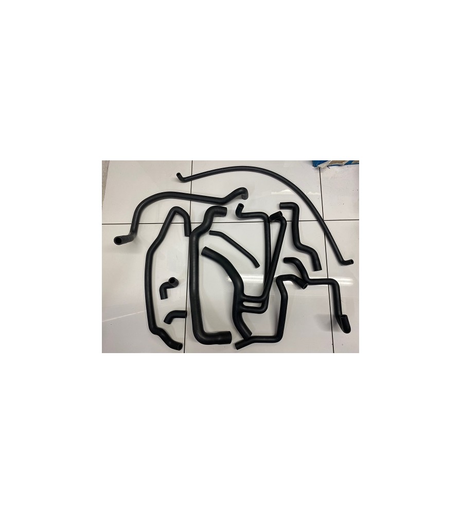 Peugeot 405 1.9 Mi16 XU9J4 Silicone Coolant Hose Kit (MATTE BLACK) 11