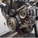 Spoox Citroen Saxo VTS 16v Billet Race Alternator Setup
