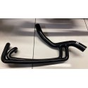 Peugeot 309 GTI silicone top radiator hose with oil cooler takeoffs - Black