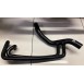 Peugeot 309 GTI silicone top radiator hose with oil cooler takeoffs - Black