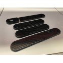 Peugeot 205 Carbon Fibre Rear Quarter Badge Set