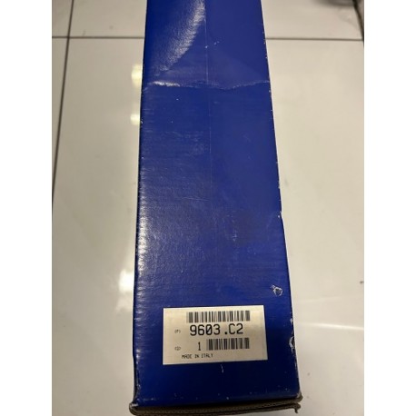 Genuine OE Peugeot 106 rear mudflaps (PAIR) - 9603.C2