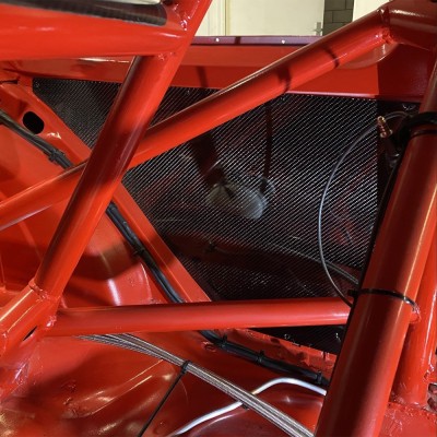 Peugeot 205 3 door Carbon Fibre rear door card set