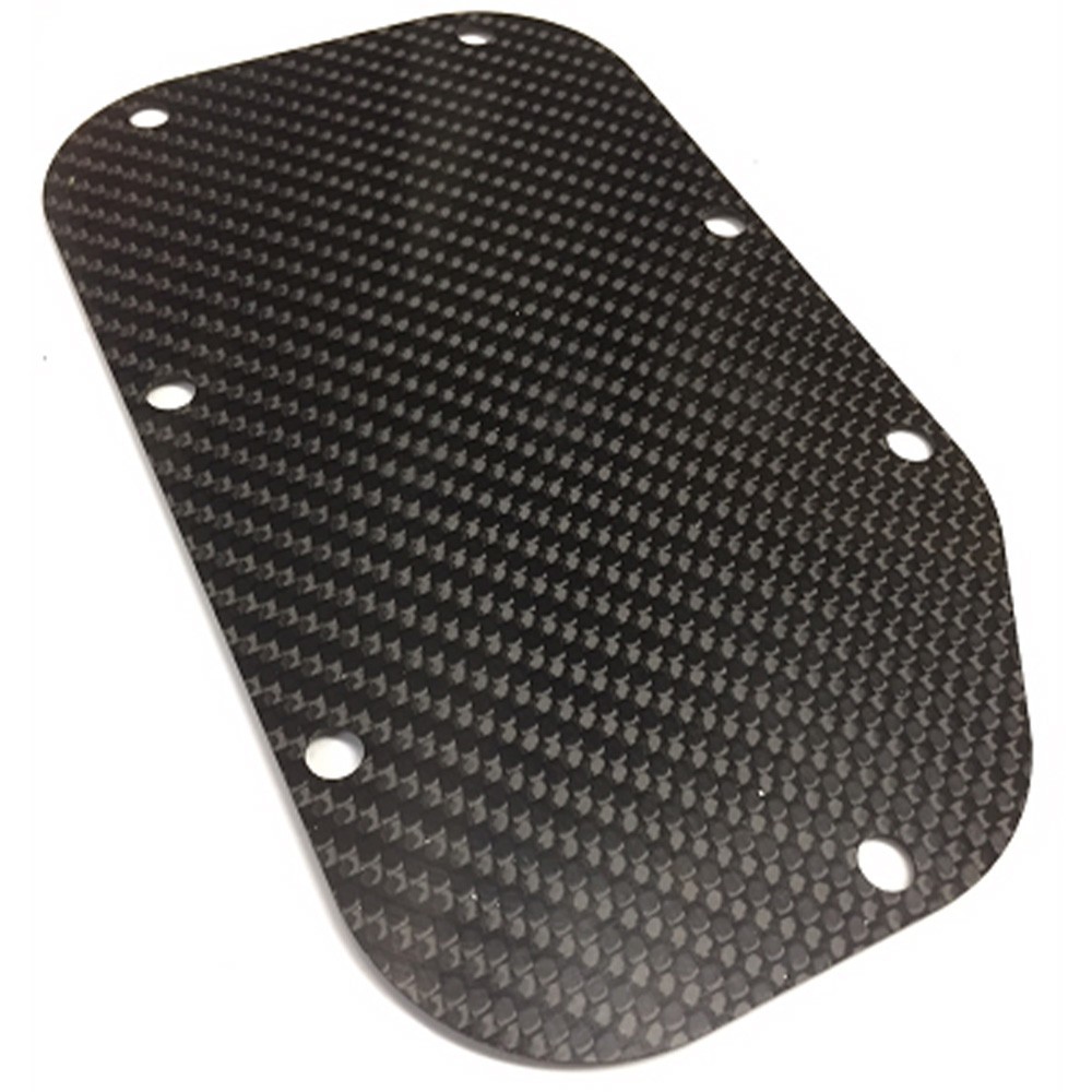 Peugeot 205 carbon fibre pedal box blanking plate