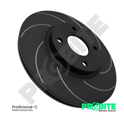 Citroen Saxo VTR & VTS Probite Progroove-C Rear Brake Discs (PAIR)