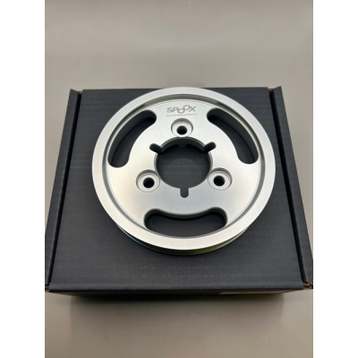 Spoox Peugeot 106 S2 1.6 8v Rallye Billet Alloy Bottom Pulley - Silver