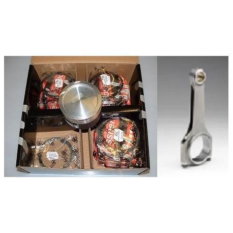 Peugeot 206 GTI 180 High Comp Pistons & Rods (85.50mm)