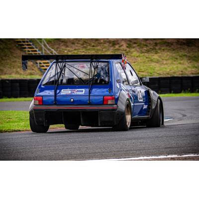 Peugeot 205 Time Attack Carbon Fibre Rear Arches (pair) +40mm