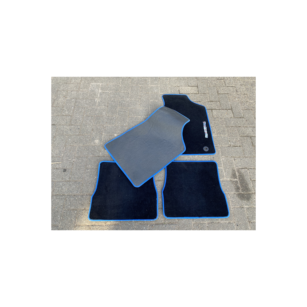 thumbnail image 2 of Rmsone Blue Car Mats With Black Trim – Universal Fit For Peugeot 106-208, 4-Piece Set 2 of 5