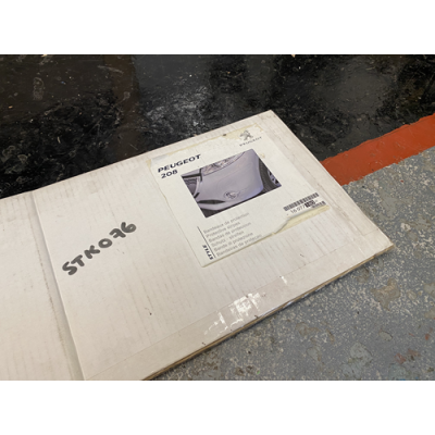 Genuine OE Peugeot 208 Front Corner Bumper Protector Set - 1607718080