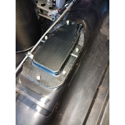 Peugeot 205 Carbon Fibre Interior Gearstick Blanking Cover