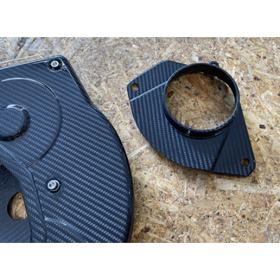 Peugeot 206 XSi 1.6 16v Carbon Fibre Timing Belt Cover Set