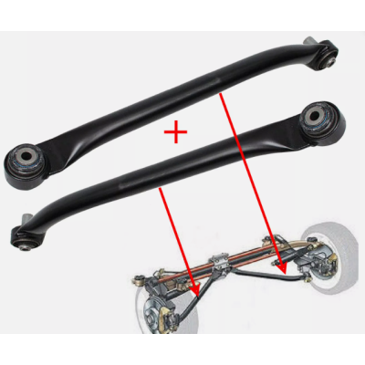 Peugeot 206 GTI 180 Rear Axle Sway Bars / Stabiliser Bars (PAIR) - 5150.91 & 5150.92