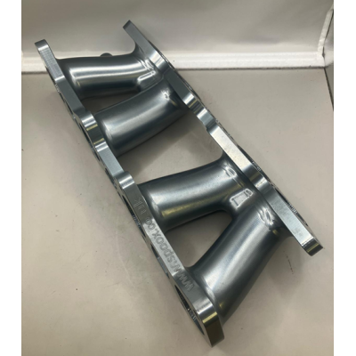 Peugeot 106 S1 Rallye TU 8v DCOE Billet Alloy Throttle Body Inlet Manifold - Grey