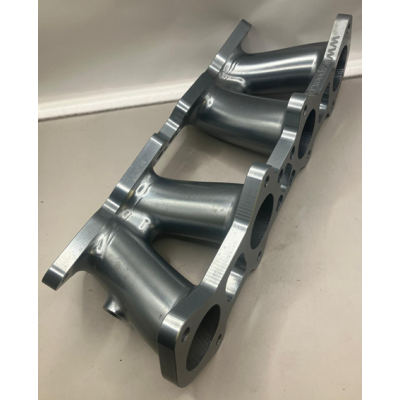 Peugeot 106 S1 Rallye TU 8v DCOE Billet Alloy Throttle Body Inlet Manifold - Grey
