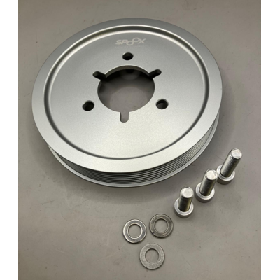 Spoox Peugeot 206 XSi 1.6 16v TU5JP4 Billet Alloy Bottom Pulley - Silver